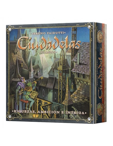 Ciudadelas clásico juego estrategia cartas fantasía