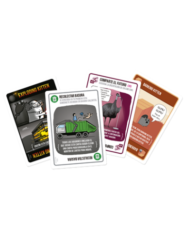 Exploding Kittens: Recetas del Desastre