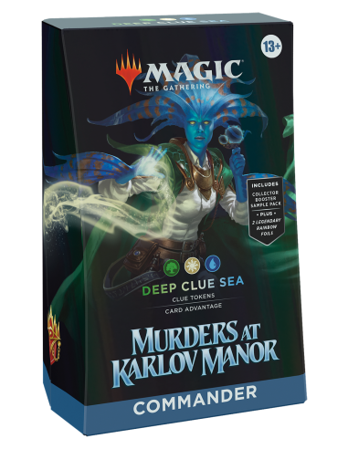 Deep Clue Sea, Mazo de Commander de...