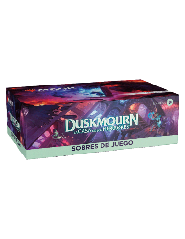 Caja de sobres de juego de Duskmourn:...