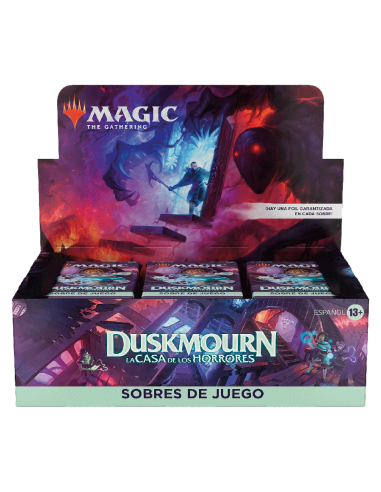 Caja de sobres de juego de Duskmourn:...