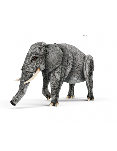 La Selva, el elefante: libro-maqueta 3D