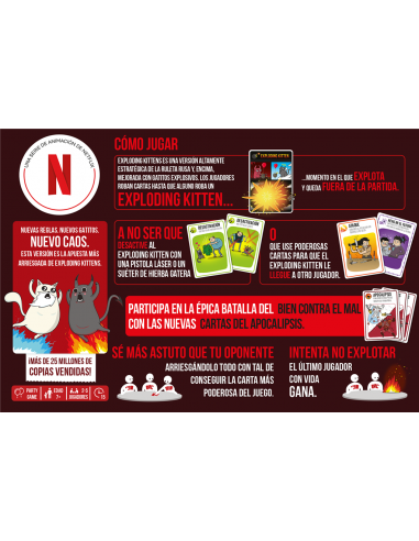 EXPLODING KITTENS: El bien contra el mal