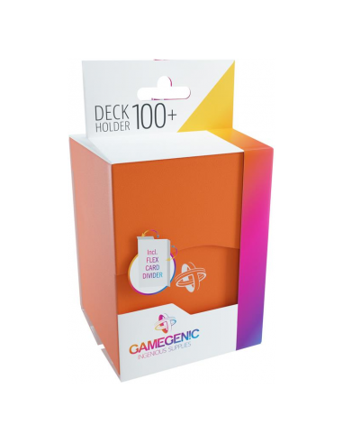 GameGenic - DECK HOLDER 100+ Orange