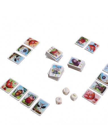 Juego de mesa familiar aire libre viaje pequeños preescolar