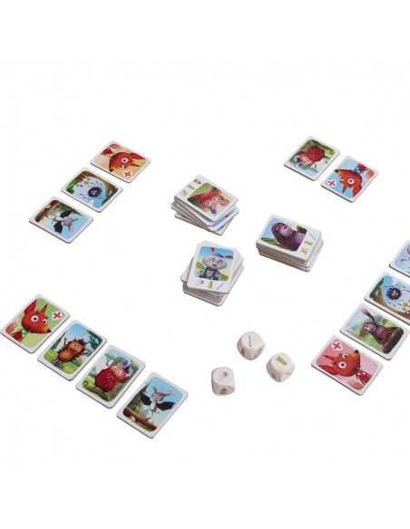 Juego de mesa familiar aire libre viaje pequeños preescolar