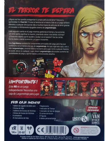FINAL GIRL - JUEGO BASE