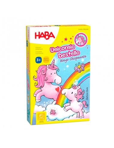 Unicornio destello: bingo chispeante