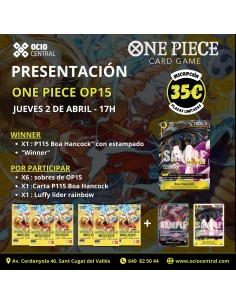 Presentación One Piece...