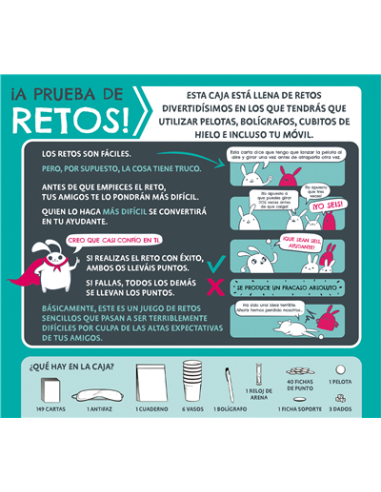 ¡A prueba de retos!