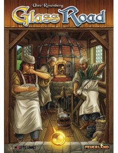 Juego de mesa eurogame glass road gestión de recursos