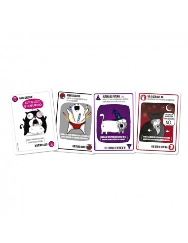 Divertido juego de cartas de gatitos
