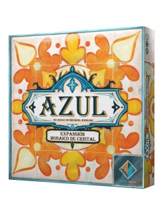 Azul Mosaico de cristal...